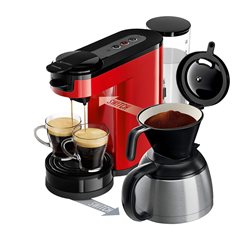 Philips Senseo Switch 2 en 1 Rouge 1450W HD7892/81