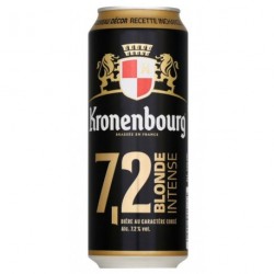 Kronenbourg Blonde Intense 50cl (lot de 48 canettes)