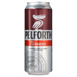 PELFORTH Brune 50cl (lot de 48 canettes)