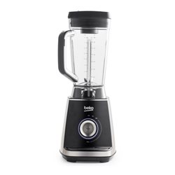 Beko Blender Pro Vitality Noir Inox 1600W 2L TBS3164X