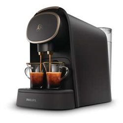 Philips Cafetière à dosette L'Or Barista - LM8016/90 Noir mat