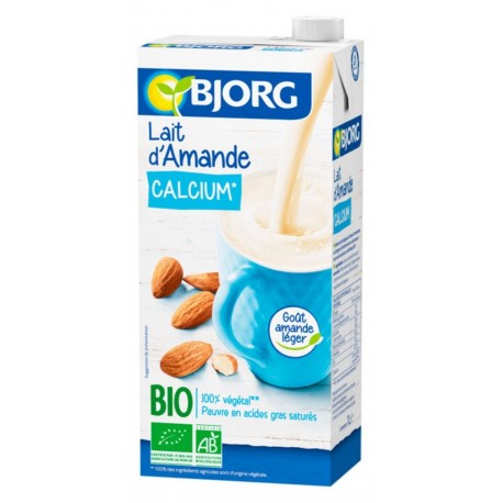 Bjorg Lait damande calcium Bio 1L