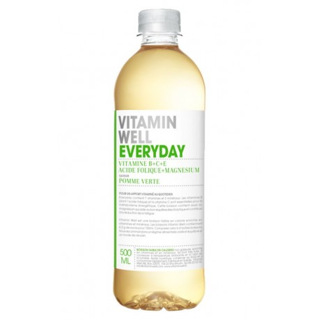 Vitamin Well Everyday 50cl (pack de 12)
