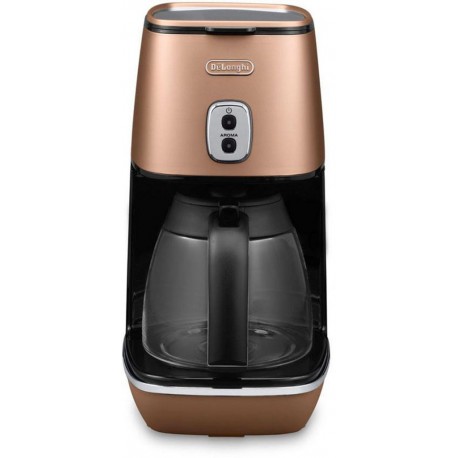 De’Longhi Cafetière Filtre Distincta Cuivre 1000W 10 Tasses ICMI211.CP