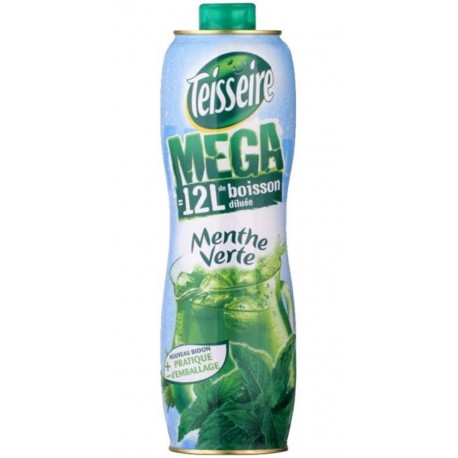 Teisseire Mega Sirop Menthe 1,5L