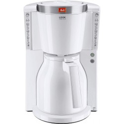 Melitta Cafetière Isotherme Look IV Therm Deluxe Blanc 1000W 15 Tasses 1011-11 (1011-13)
