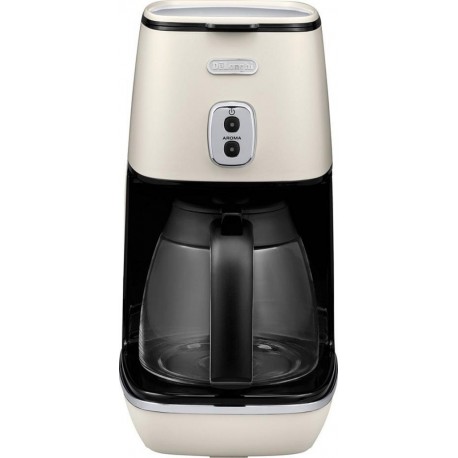 De’Longhi Cafetière Filtre Distincta Blanc 1000W 10 Tasses ICMI211.W