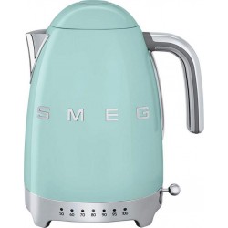 Smeg Bouilloire Température Réglable Vert d’Eau 2400W 1,7L KLF04PGEU