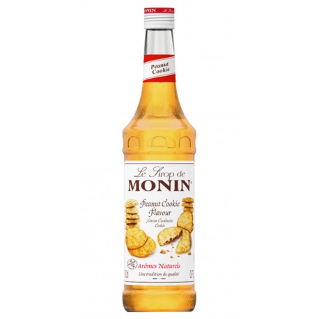 Monin Cacahuète Cookie 70cl (lot de 6)