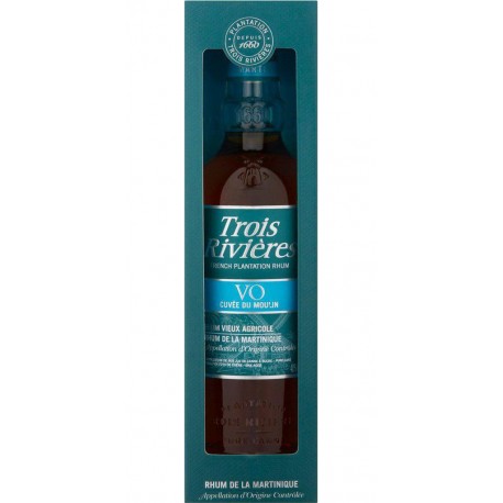 Trois Rivieres Rhum vieux agricole Martinique Cuvée du Moulin 40%