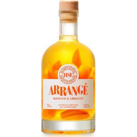 HSE HSE Boisson à base de Rhum aromatisée Mangue et Abricot 32% 70cl