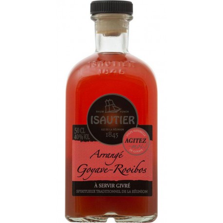 Isautier Boisson à base de rhum goyave rooïbos 40%
