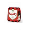 Sagres Bière blonde 5% 6 x 33 cl 5%vol.