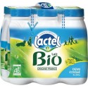 Lait Lactel Matin Léger Bio demi-écrémé 50cl (pack de 6)