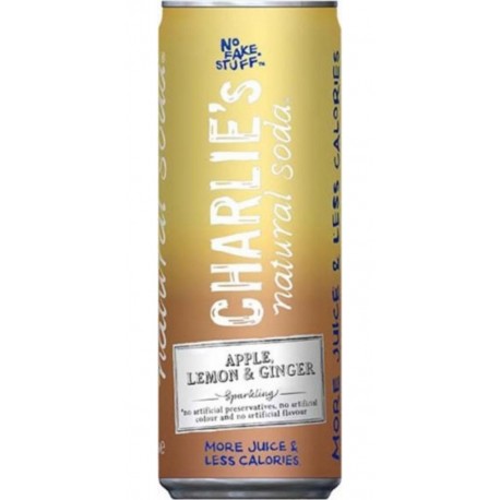 Charlie’s Pomme Citron Gingembre 33cl (packs de 12)
