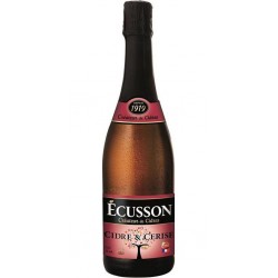 Ecusson Cidre et cerise 3% 75 cl 3%vol.