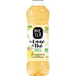 May Tea Boisson au thé vert citron gingembre bio 1 L