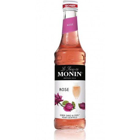 Monin Sirop de rose 33 cl