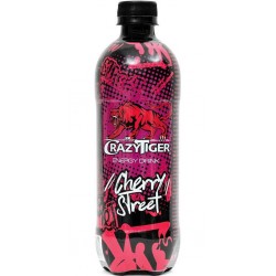 Crazy Tiger Boisson énergétique cherry street 50 cl