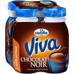 Candia Viva Chocolat Noir 25cl (pack de 4)