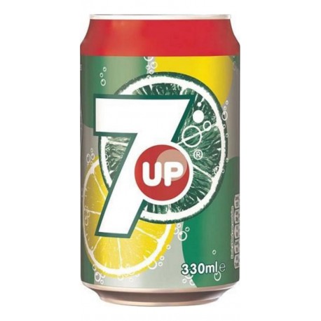 7up Citron et Citron Vert 33cl (pack de 24)