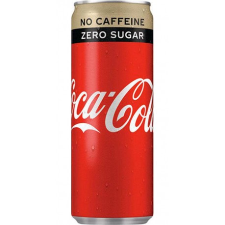 Coca-Cola Zero Sans Caféine 25cl (pack de 24)