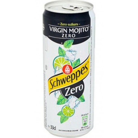 Schweppes Virgin Mojito Zéro 33cl (pack de 24)