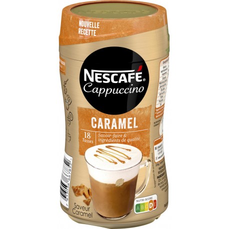 Nescafé Cappuccino Caramel Café Soluble 306g