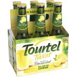 Twist Tourtel Sans alcool Saveur Citron 0% 27,5cl (pack de 6)