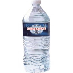 Cristaline Eau de source naturelle 1L (lot de 4 packs de 6 soit 24 bouteilles)