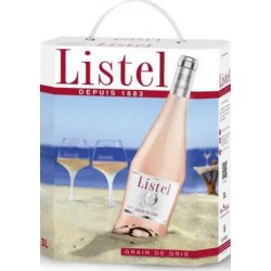 Listel Vin Rosé I.G.P Grain de Gris Cubi Fontaine 3L