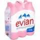 Evian 1,5L (lot de 2 packs de 6 soit 12 bouteilles)