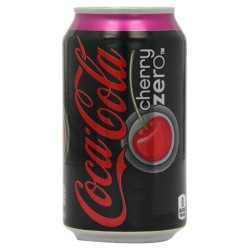 Coca-Cola Cherry Zero 33cl (pack de 6)