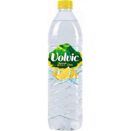 Volvic Zest Citron 1,5L (lot de 12 bouteilles)