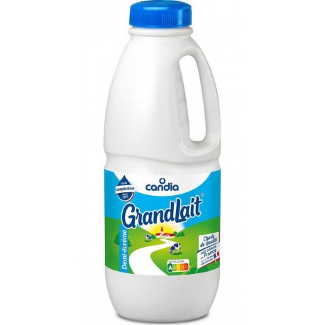 Candia GrandLait demi-écrémé 1,5L