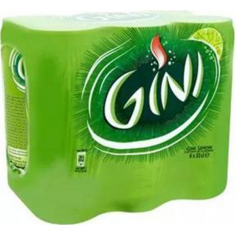 Gini Lemon 33cl (pack de 6)