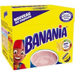 Banania Dolce Gusto x16 (lot de 4 boîtes de 16 soit 64 capsules)