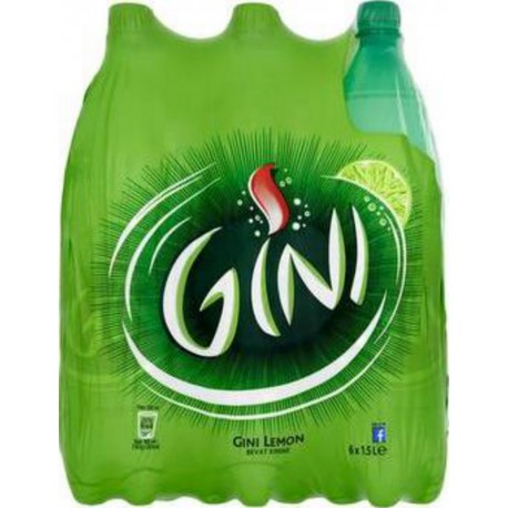 Gini Lemon Citron 1,5L (pack de 6)