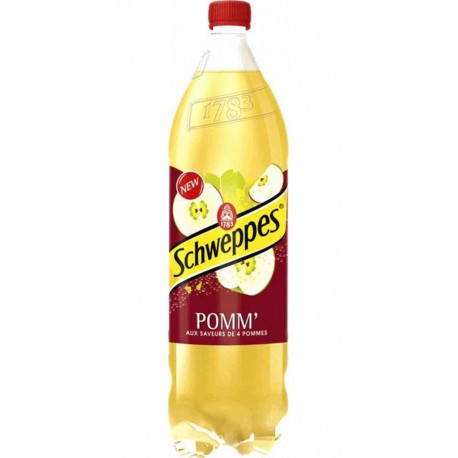 Schweppes Pomme 1,5L (lot de 12)