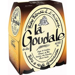 La Goudale Bière blonde 7.2% 6 x 25 cl 7.2%vol. (pack de 6)