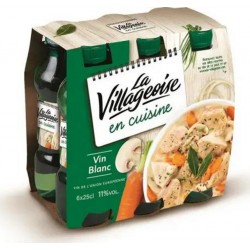 La Villageoise blanc 25cl 11%vol (pack de 6)