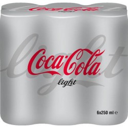 Coca-Cola Light 33cl (pack de 6)