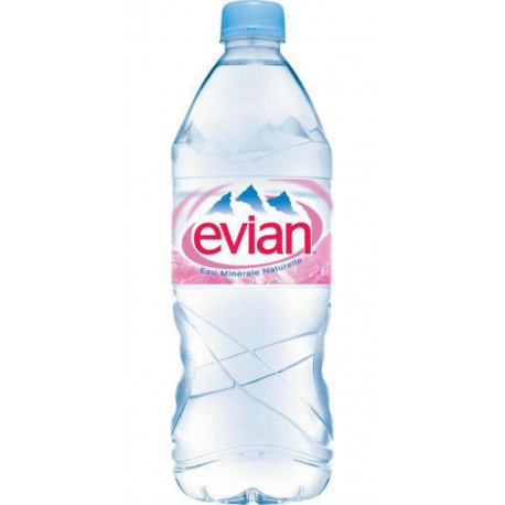 Evian 1L x6 (lot de 8 packs soit 48 bouteilles)