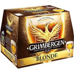 Grimbergen Bière blonde 6.7% 25cl (pack de 12)