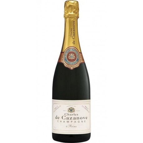 CHAMPAGNE Charles de CAZANOVE BRUT CLASSIQUE 75cl