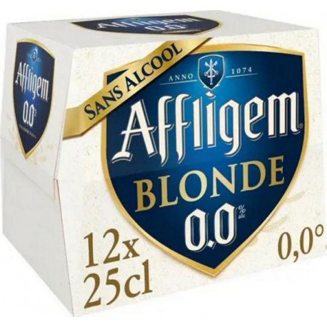 Affligem 0.0% 12X25CL (pack de 12)