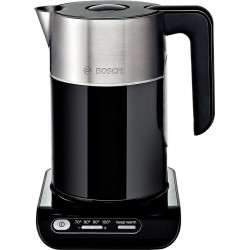 Bosch Bouilloire à température réglable TWK8613 BOUILLOIRE 1.5L NOIR/IX