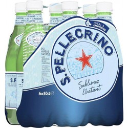 San Pellegrino Eau minérale gazeuse 6 x 50cl (pack de 6)