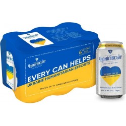 CHERNIGIVSKE Bière blonde 4.8% boîtes 6x33cl