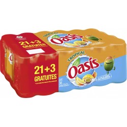 OASIS TROPICAL 24x33cl (pack de 24)